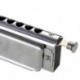 Swan Chromatic Harmonica 10 lyukú, 40 hangszínű DO C billentyűzene a Mouth W5V6-ban