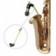 4X (szaxofon mikrofon állvány, Alto Sax vezeték nélküli mikrofon, StanM7C2