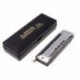 Swan Chromatic Harmonica szájorgan 12 lyuk 48 hangkulcsos C náddal Wi L4X3