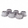Gitár hangoló átalakító perselyek adapter csatlakozók Ferricles Nickel Piling 10mm-es E2D8-hoz
