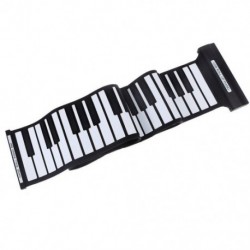 88 Keys USB Összecsukható Roll-up elektronikus zongora billentyűzet Professional F9E4
