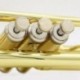 3 db ezüst trombita szelep sapka csavaros trombita cserealkatrészek X1I5