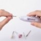 5 az 1-ben Elektromos körömreszelő és polírozó gép - 5db Cserélhető fejjel - N8C2