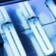 Új professzionális elektronikus 2db 365nm 9W körömszárító UV lámpa izzólámpa S1R9