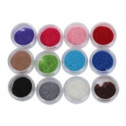 12 féle pigment por körömhöz - műkörömhöz - O0F7