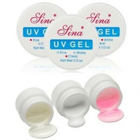 4 x 3db - 15ml Körömépítő zselé - UV zselé körömhöz - műkörömhöz - K3D2
