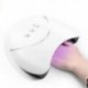 Fehér - 36W-os Mini hordozható körömszárító UV-LED lámpa - Lakkhoz és géllakkhoz - S3S9