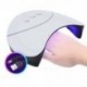 Fehér - 36W-os Mini hordozható körömszárító UV-LED lámpa - Lakkhoz és géllakkhoz - S3S9