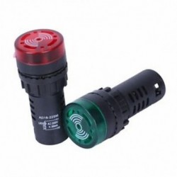 2 db piros zöld LED hangjelző hangjelző 22 mm AC 220V AD16-22SM L6W8