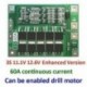 3S 60A Bms tábla 11.1V 12.6V 18650 lítium-ion lítium akkumulátor védőlap S1H3