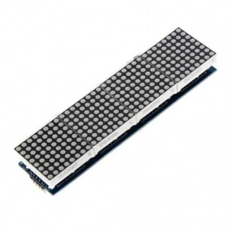 4 az egyben Matrix MCU LED kijelző modulok barkács készlet Arduino 5 PC csatlakozókhoz P0G2
