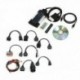 3X (Bluetooth Tcs Cdp Pro Plus Autocom Obd2 diagnosztikai eszközhöz   8 darabos S4S2 autós fülke)