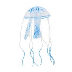 1X (világító mesterséges medúza az akvárium haltartályának díszéhez kék W3U5)