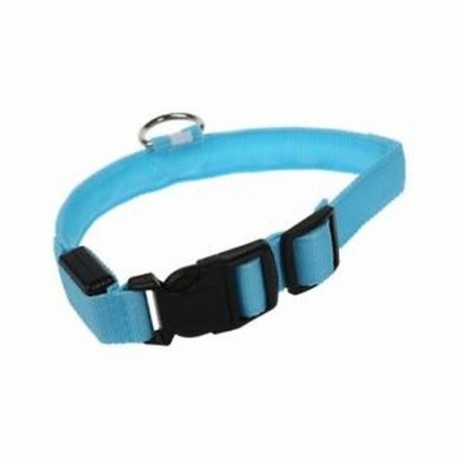 Kutya biztonsági nyakörv villogó LED állítható 2,5 cm szélesség M Q5W2 M1V4 V6J2
