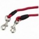 2X (Nylon Duplex Coupler ikervezető, kétirányú, két háziállat kutya, séta póráz A8L3