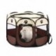Hordozható összecsukható házi kedvenc sátor Kutyaház ketrec Kutya macska sátor Playpen Puppy Kennel N3P1