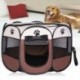 Hordozható összecsukható házi kedvenc sátor Kutyaház ketrec Kutya macska sátor Playpen Puppy Kennel N3P1