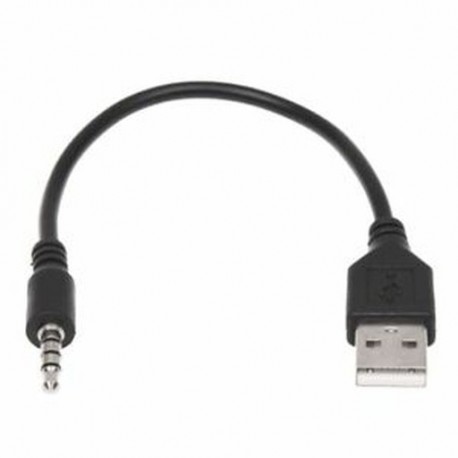 3,5 mm-es audió jack USB 2.0 aljzat-töltő kábel adapter kábel autós MP3 G0X0-hoz
