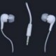 MP3 kristály fülbe helyezhető fejhallgató mélysugárzó univerzális füldugók, 6U ütésálló V1T9