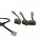 1X (4P4C RJ9 kábel, 3,5 mm-es okostelefon-fülhallgató és RJ9 adapterkábel, T8L3 adapterfülke)