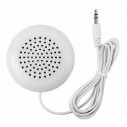 2X (Mini Fehér 3 5 mm-es párnahangos hangszóró iPhone iPod CD CD-rádió MP3 lejátszóhoz GL R4N4)