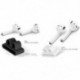 Kék - 5 db / Set szilikon vezeték nélküli Bluetooth fülhallgató tok Apple I10 I12 Tws E W1Q2-hez