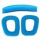 Kék csere fejpánt párna párna fejpánt párna fülhallgató párna a Logitech G43 G5N6-hoz