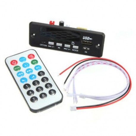 12 V-os autós kihangosító, Bluetooth MP3 dekódoló tábla, Bluetooth és FM rádió modullal, X2X8