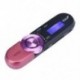 1X (LCD képernyő USB 16 GB-os Flash támogatás FM rádió TF MP3 zenelejátszó - rózsaszínű V6E7