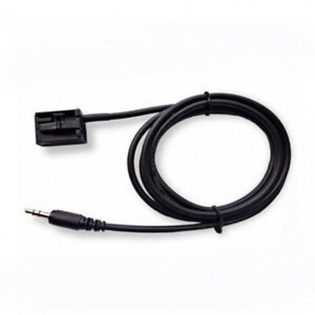 2X (kiváló minőségű autó, 12 tűs és 3,5 mm-es aux kábel audio adapter, BMW E39 E53 E4D6)