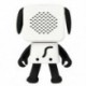 Mini Bluetooth hangszóró vezeték nélküli hordozható robotkutya táncoló zenei hangszóró Be T8H5
