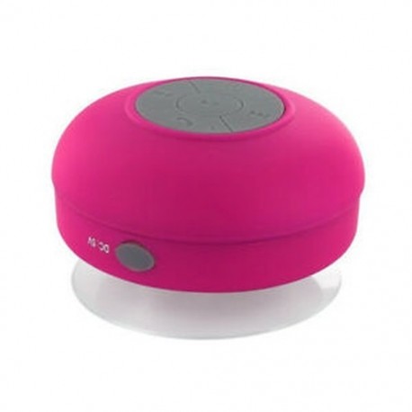 rózsavörös - 3X (Bluetooth 3.0 szoptató hangszóró jukebox vízálló 10M ABS T9D9)