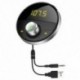 Bluetooth Aux kihangosító autóskészlet 3.5 mm Jack audio MP3 lejátszó vezeték nélküli Fm Tra K6D6