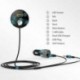 Bluetooth Aux kihangosító autóskészlet 3.5 mm Jack audio MP3 lejátszó vezeték nélküli Fm Tra K6D6