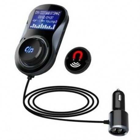 Bluetooth FM adó, vezeték nélküli autós rádió adó adapter / QC3.0 S C1M4