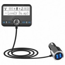 Bluetooth Fm adó adó vezeték nélküli autofm modulátor, MP3 lejátszó autóskészlet H H5G9