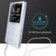 Új fém Bluetooth Sport MP3 lejátszó, hordozható audio 8 GB, beépített Speak C6Y1