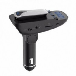 2X (vezeték nélküli Bluetooth fülhallgató FM adó adó MP3 vezeték nélküli adapter autóskészlet S Y6A8