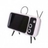 3X (Peterhot Mini hangszóró Retro Tv mobiltelefon tartó Vezeték nélküli Bt hangszóró N3B3