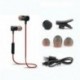 6X (M90 vezeték nélküli Bluetooth fülhallgató zenei audio fülbe helyezhető zajcsökkentő M3D9