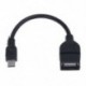 1X (OTG kábel USB kábel Nagy sebességű OTG adatkábel Micro B USB HOST kábel 15C O6Q9