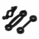 3PCS WLToys V911-04 rész Csatlakozókanálkészlet RC7 távirányítóhoz, Helicopte E7M8