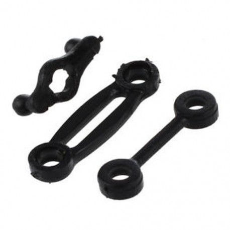 3PCS WLToys V911-04 rész Csatlakozókanálkészlet RC7 távirányítóhoz, Helicopte E7M8