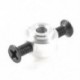 3,17 mm-es lyukú Dia RC légcsavar Prop Saver adapter fekete gumi O gyűrű U2V3
