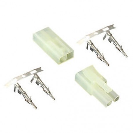 1 db Tamiya Metal Pin csatlakozódugó Lipo akkumulátor adapter RC6-os B6L6 személygépkocsi-csónakhoz