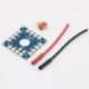 Kék üvegszálas RC Multi-Tri Copter akkumulátor ESC csatlakozókártya Dis L8E8