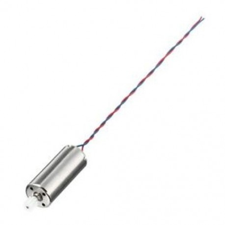 Az óramutató járásával megegyező irányban 7x21 mm-es üreges kupa motor, 9-es fokozatú, 3,7 V-os Syma X5S X5SW RC Qua