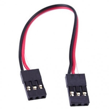 Három tűs dugasz a Servo hosszabbító kábel csatlakoztatásához huzalkábel (10 cm) V8A5