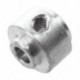 1X (3,17 mm-es lyukú Dia RC légcsavaros takarékos adapter fekete gumi O gyűrűvel 20 G8G5