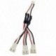 1X (háromutas akkumulátortöltő váltóáramú adapter kábel a Syma X8C X8W X8G RC Qua P1V0 típushoz)